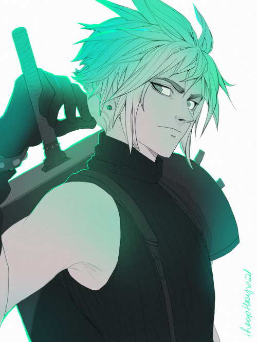 just finished the ffvii remake and deeeeeeeeeeeeeep in my cloud strife feelings again