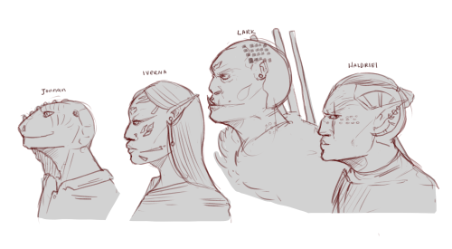 goblinp00n:My TES characters that I hoard and tell no one about from oldest to youngest,,,,yeah  