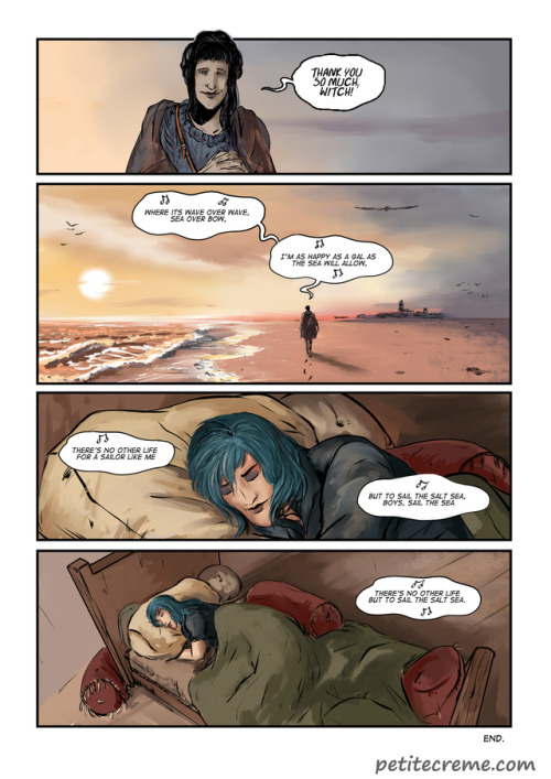 petitecreme: The ThunderstormA Moving House (The Sea Witch) short story I’ve been working on c