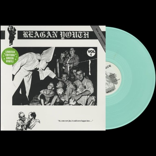 Reagan Youth’s volume one limited edition green vinyl, Reagan Youth’s limited edition vo