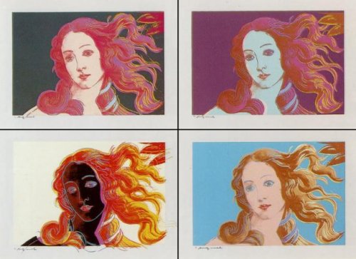 Andy Warhol“Venere Dopo Botticelli”