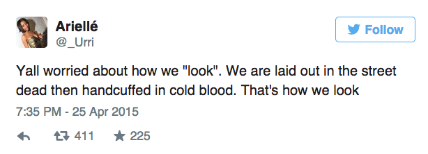 huffingtonpost:  12 Powerful Responses To People Who Think The Baltimore Protests
