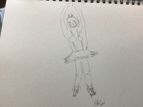 My mom drew ballora from memory. She’s a pretty ballet lady and she won’t be taking anyone’s shit (o