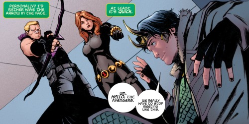 From Loki: Agent of Asgard #1 by Ewing/Garbett.
