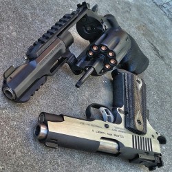 gunsknivesgear:  Awesome firepower.