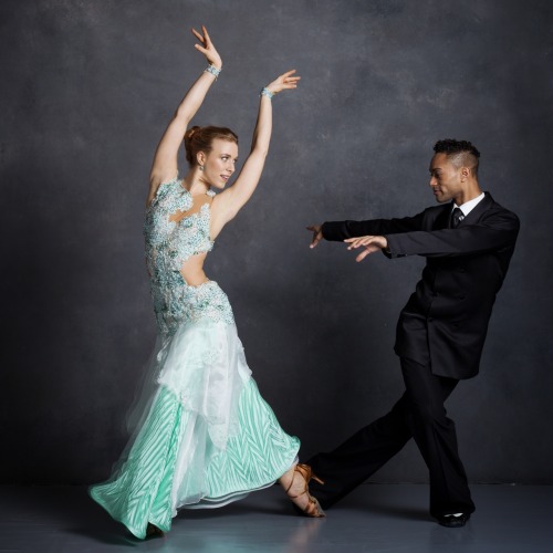 Abdiel Cedric Jacobsen, from the Martha Graham Dance Company, also is a talented ballroom dancer! Sh