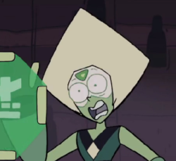 fuckyeahperidot:  haliborn:deliveringi bet the creators did this to meme on us the animators did not hold back on this one