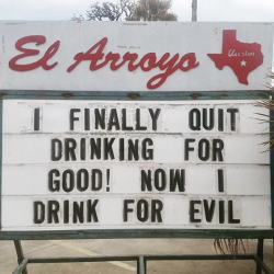 shopmidnightrider:Friday Feelings at El Arroyo 