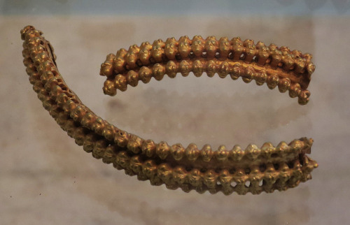 Bronze Age jewellery from Scotland, The National Museum of Scotland, 24.2.17. 