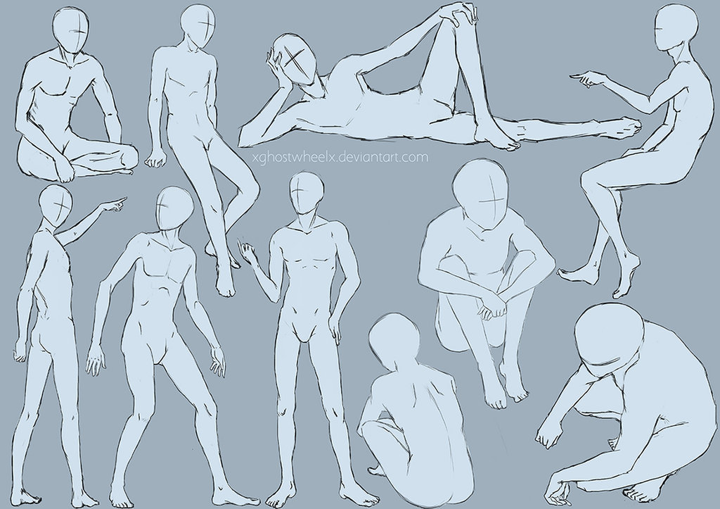 Male Pose Reference Drawing | TikTok