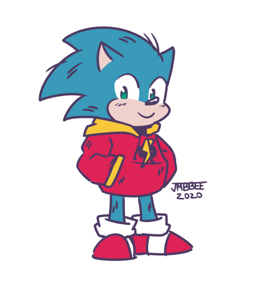 jmbbee: Today was a cute day because I watched Sonic Movie :’)