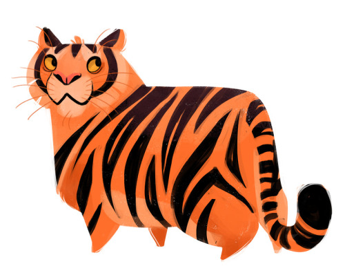 dailycatdrawings:359: Tiger