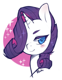 littleponyshow: Sparkly dress horse is best horse!Rarity and Pinkie are my favs of the main 6! 