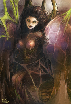 ladyblackthorn66:  Sarah Kerrigan Actually thought this was rather a beautiful pic of her 