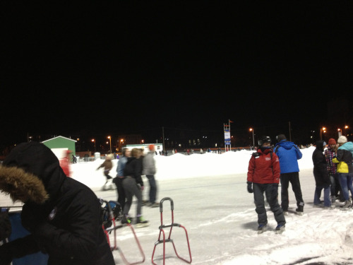 January 5- skating at the Halifax Commons with MD