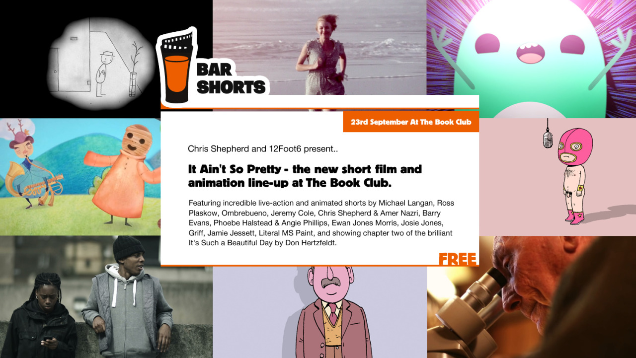 12foot6 Blog Animation & Illustration — Bar Shorts is back with 'It Ain't  So Pretty' The...