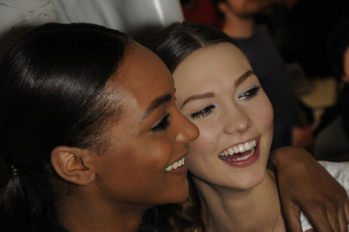 jourdan and karlie @paul + joe fw11