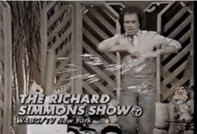 gifsofthe80s:  Richard Simmons Show - 1981