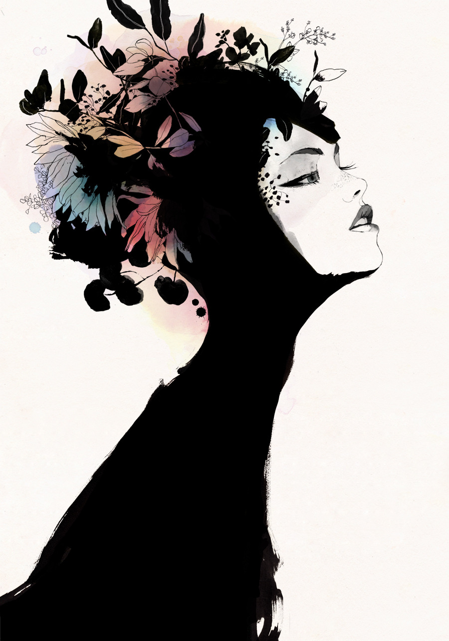 supersonicart:  Conrad Roset’s “Pale” at Spoke Art. Opening on Saturday, August