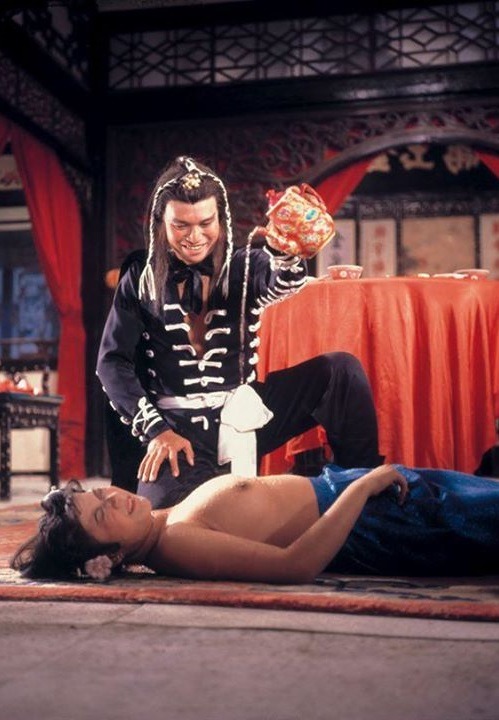gutsanduppercuts:  Only in kung fu moves is pouring tea on titties the most dastardly thing someone can do.