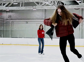 azagitova: — an endless amount of stepanova/bukin gifs. ♡sasha and vanya for sport24, april 2019 (x)