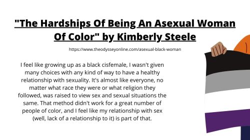 coolcurrybooks:Three Essays by Black Asexual Women “Romance Is Not the Only Type of Black Love tha