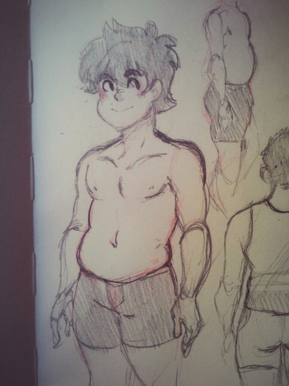 camalilium:  David and Jonathan’s body types under the collar!