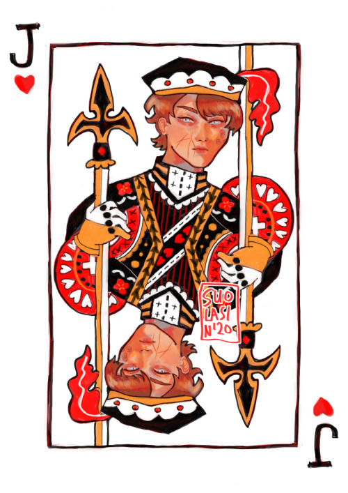 ♥️ Jack of Hearts ♥️ hey remember when i drew kev as queen of spades and promised a se