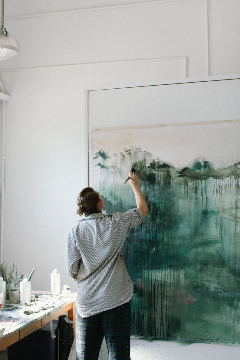 thesoutherly:Artist Emma Fineman by Harry Glazier