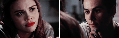 yeahstydia:  Stydia   staring at each other through the seasons 
