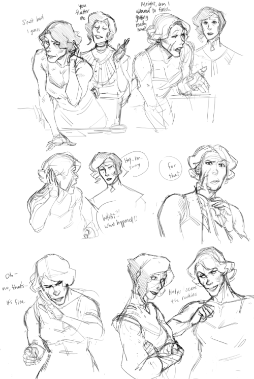 makanidotdot:  post finale sketchings idk why but i want older korra w/ P'li braid also if it’s the 1920s now and style keeps going like our world then korra and asami will be old ladies in the 1970s-80s just putting that out there old as shit korra