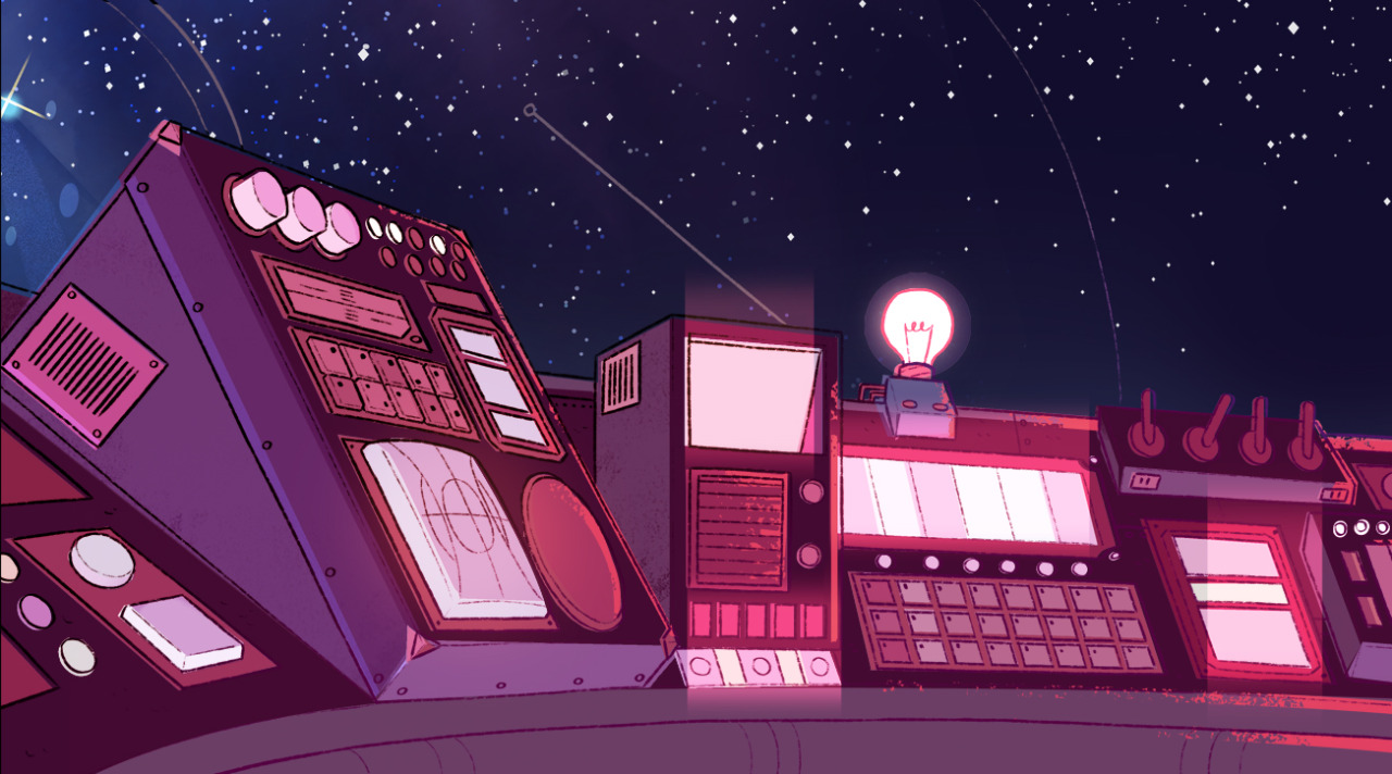 A selection of Backgrounds (Part 2!) from the Steven Universe episode: Space Race