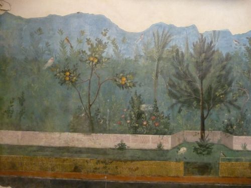 romegreeceart:Palazzo Massimo - Frescoes of Livia’s Prima Porta villa (part 1)This is definete