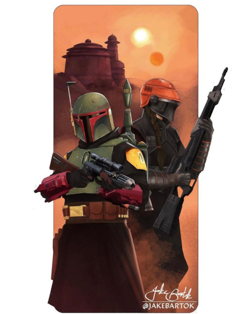 Star Wars Series By Jake Bartok.