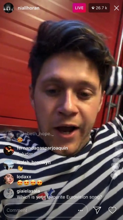 ftstylan:niall’s insta live on april 25: a short story