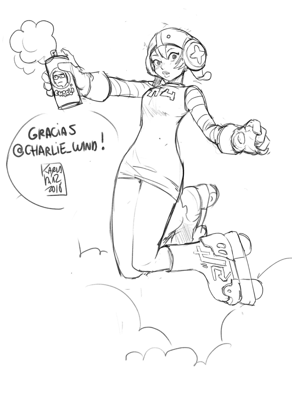 karladiazcomic: Sketches I did during the stream!   https://www.twitch.tv/karladiaz