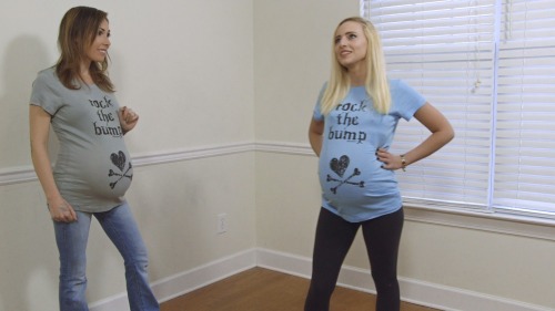 “Rock The Bump” is now available at www.seductivestudios.comWelcome to our new show “Rock The Bump”! In this series, two very pregnant girls will compete with modeling poses, dance offs, arm-wrestling and eventually a bump off, where both girls