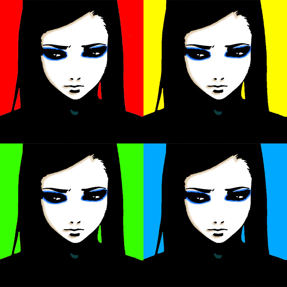 THE FUNHOUSE — come and save me Re-L from Ergo Proxy stamp edit