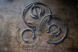 neirahda:  Some of our celtic and norse jewelry