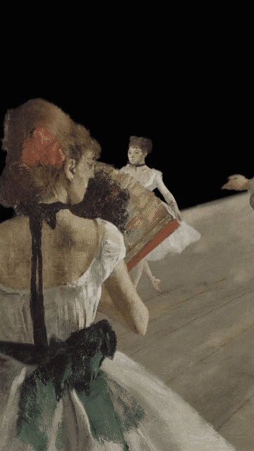 blondebrainpower:Edgar Degas - The Ballet Class