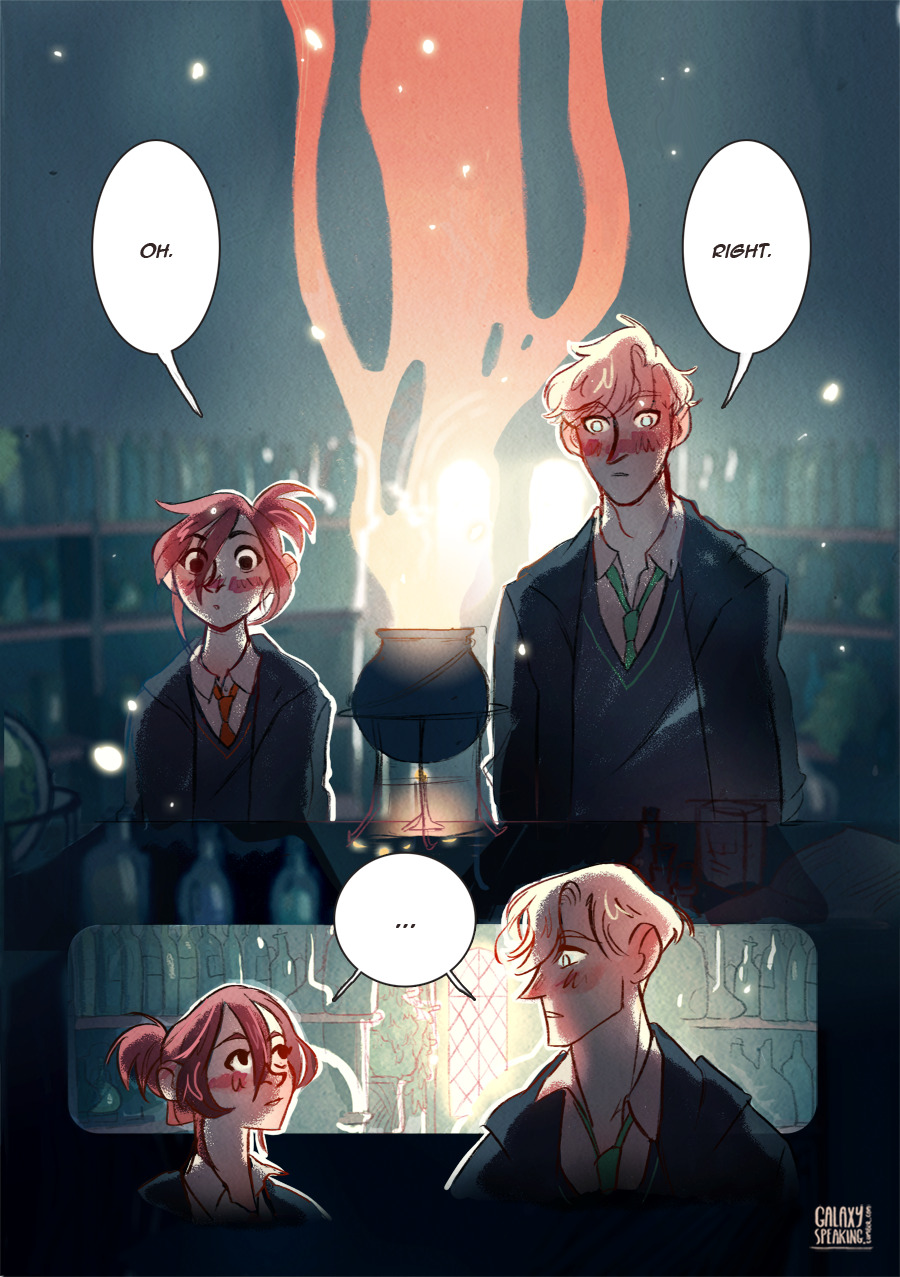 galaxyspeaking:   Amortentia, a Scorpius / Rose comic : page VI / VI  Yes ! I did