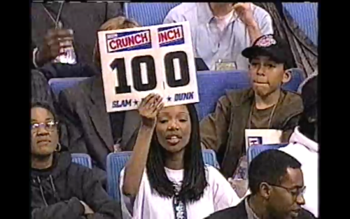 thesnobbyartsyblog:Brandy at that Dunk Contest Kobe Bryant won. She looked so good.