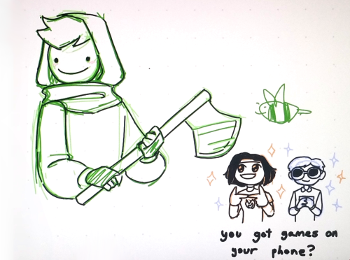 Me and @_lychion on instagram did a whiteboard thing :]she did the drawing of dream, you should go f