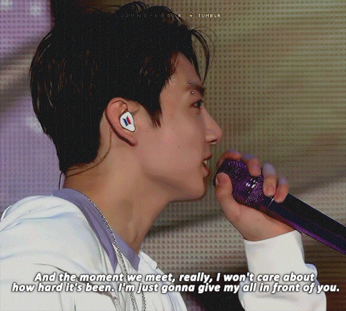 Jungkook’s Ending Ment ♡ (trans Cr. @seoulocello) 