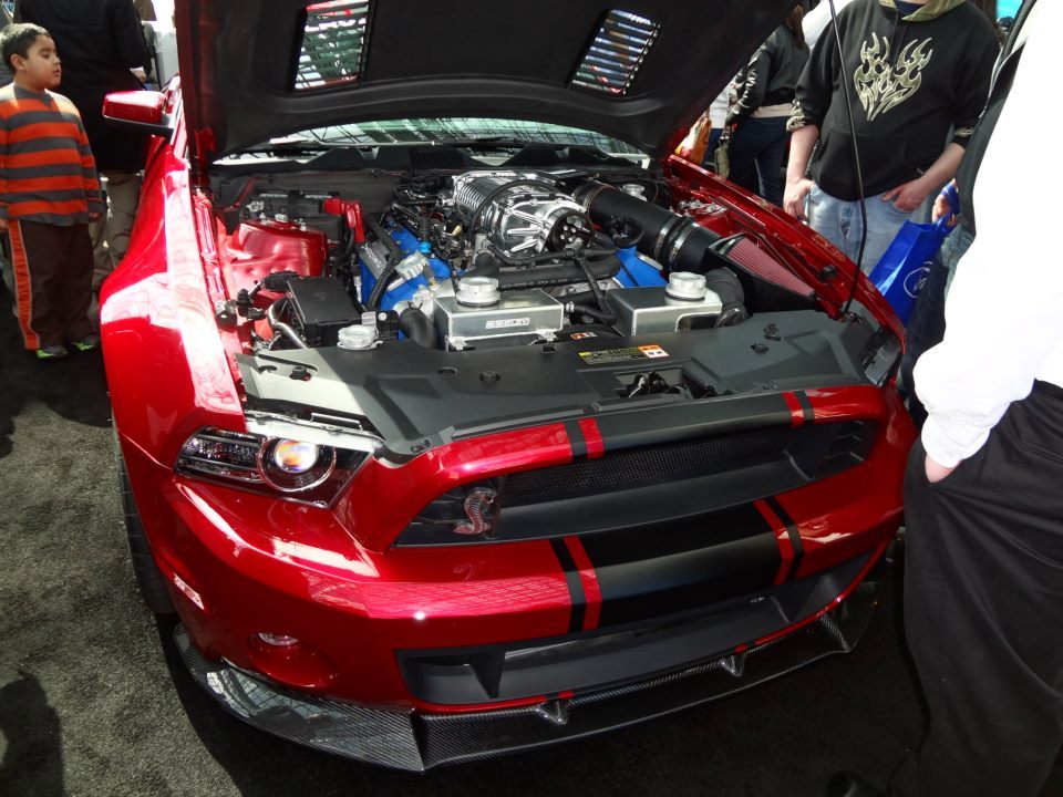 fuckyeahfordmustangs:  NYIAS 2013 Shelby GT500 Super Snake