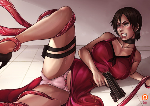 kachimahan: character : Ada wong / resident evil 4 / cap com  support me for more stuff here : www.patreon.com/chanit thank ya  < |D’‘‘‘