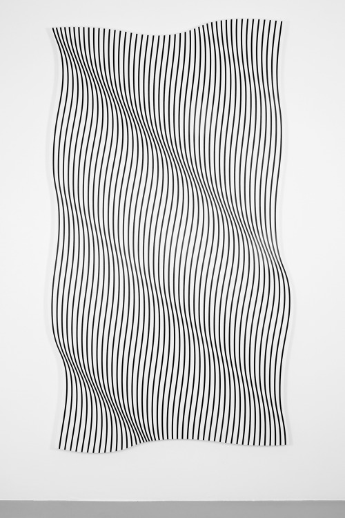 arpeggia:  Phillipe Decrauzat - Untitled, 2011, acrylic on canvas, 200 x 119 cm | More posts 