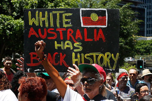 decolonizingmedia:  fughtopia:  White Australia’s black history front and centre at G20 summit, Brisbane  FIST TO THE SKY. 