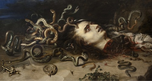 a-honking-great-idea: notajerusalemcricket: anomalous-heretic: artist-rubens:Head of Medusa, 1618, P