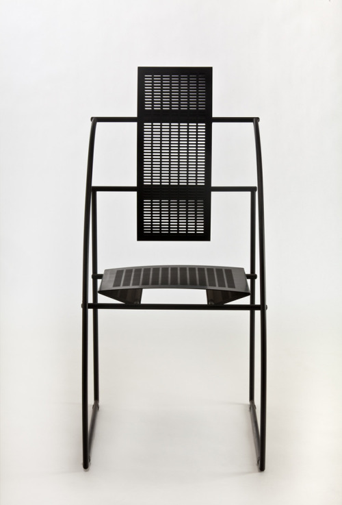 Mario Botta, Chair Quinta, 1986. Made by Alias, Italy. MAKK Cologne, RBA